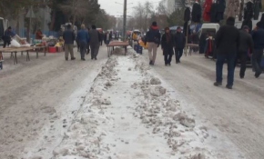 Soğuk hava pazarcıyı da etkiledi