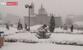 Yurtta kar yağışı