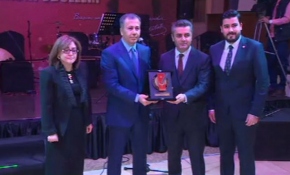 TRT Genel Müdürü Göka'ya onur ödülü