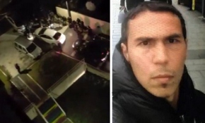 Reina saldırganının yakalanma anı kamerada