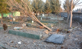 Tahribatın boyutu gün ağarınca ortaya çıktı