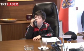 Down sendromlu Metin'in hayali gerçek oldu