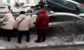 70 araç birbirine girdi