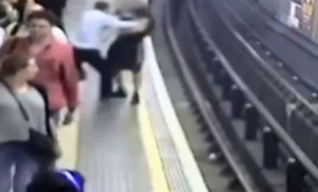 Metroda yürekleri ağıza getiren olay