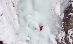 Uzundere dağcıları ağırladı