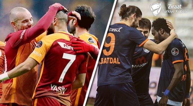 Kupada Medipol Başakşehir'in konuğu Galatasaray