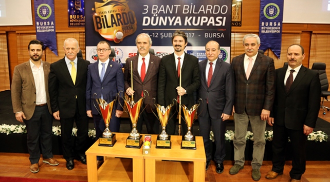3 Bant Bilardo Dünya Kupası Türkiye'de yapılacak