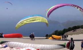 Çinli turistler Fethiye Ölüdeniz'de