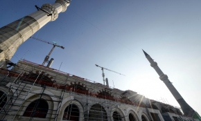 Çamlıca Cami'nin inşaatı neredeyse bitti