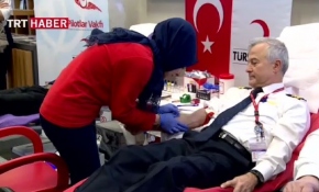 Türk Kızılayı'nın kan bağışı kampanyası