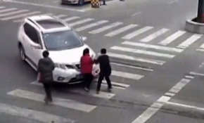 Kadın sürücü 2 yılda 8 kaza yaptı