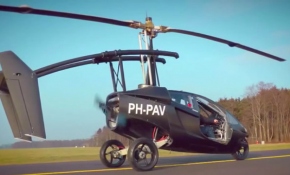 Uçan araba gerçek oldu