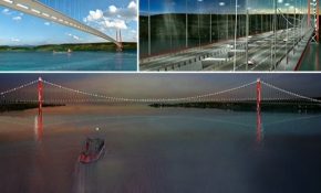 1915 Çanakkale Köprüsü'nün görselleri ilk kez TRT Haber'de