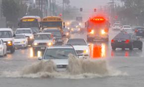ABD kuvvetli yağışın etkisinde kaldı