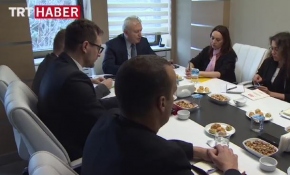 Avrupa Güvenlik İşbirliği Teşkilatı'ndan TRT'ye ziyaret