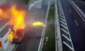 Yunanistan'da feci kaza