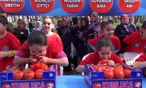 Domates yeme yarışması