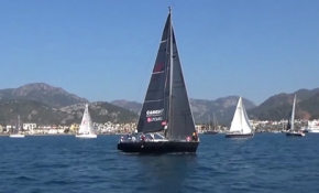 Marmaris Körfezinde renkli görüntüler