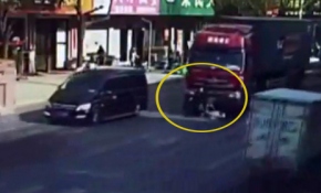 İnanılmaz kurtuluş kamerada