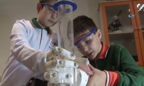 Minikler 15 Temmuz gazileri için ‘Biyonik El’ tasarladı