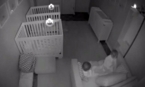 İkizler uyumak istemeyince!