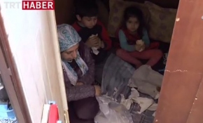 Gardıropta yaşayan aileye Bakan Çelik sahip çıktı