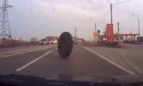 Dev lastik öyle bir geldi ki