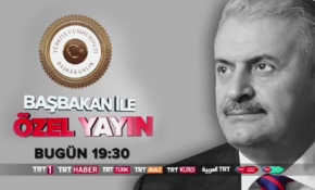 Başbakan Yıldırım, bugün TRT ekranlarında