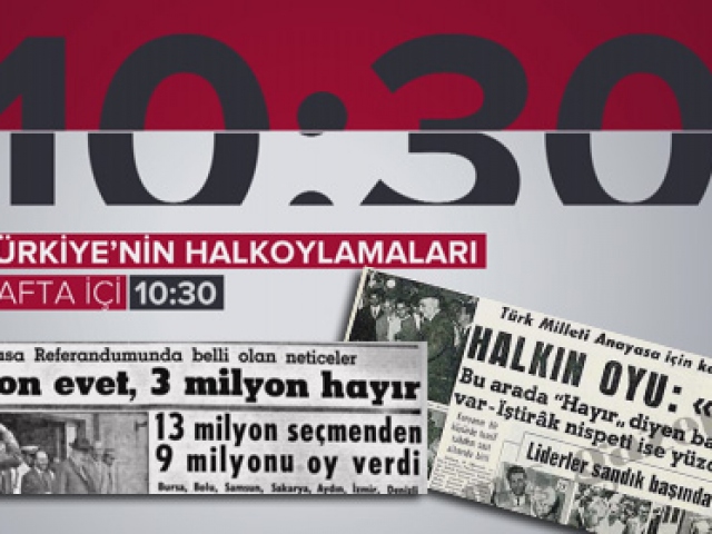 Türkiye'nin halkoylamaları TRT Haber'de