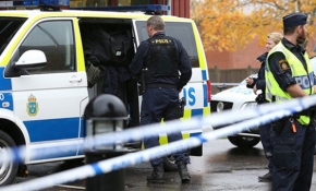 İsveç'te kamyon mağazaya daldı