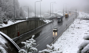 Nisan ayında kar sürprizi