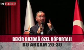 Adalet Bakanı Bozdağ bugün TRT Haber'e konuk oluyor