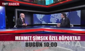Başbakan Yardımcısı Şimşek TRT Haber'de