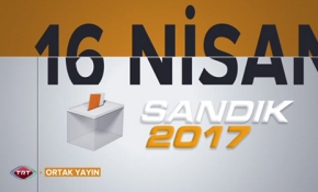 Sandık 2017 TRT ekranlarında