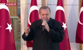 Cumhurbaşkanı Ankara'da coşku ile karşılandı