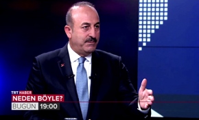 Bakan Çavuşoğlu TRT Haber'e konuk oluyor