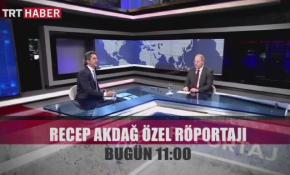 Sağlık Bakanı Akdağ, TRT Haber'de
