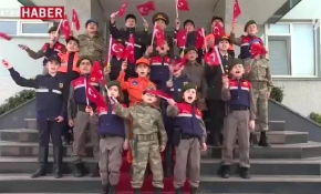 Jandarma'dan 23 Nisan klibi