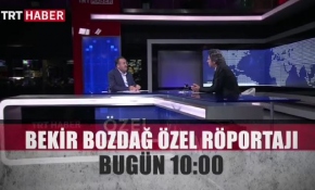 Bakan Bozdağ TRT Haber'de