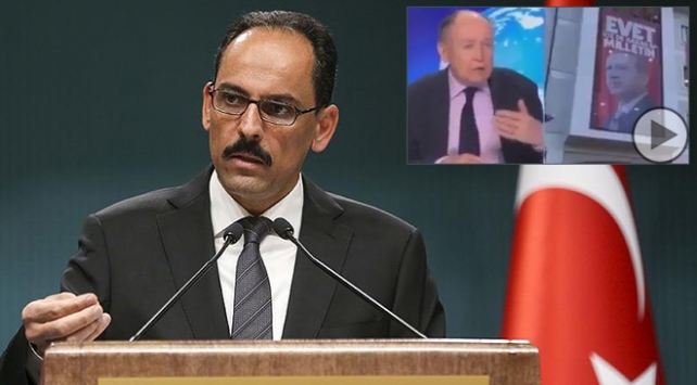 Kalın'dan Defarges'in skandal suikast çağrısına tepki