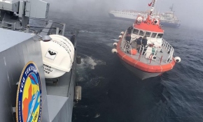 Karadeniz'de gemi kazası