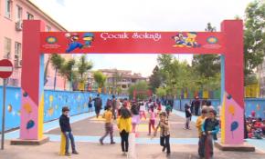 Diyarbakır'da miniklere özel sokak