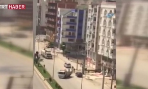 5 katlı bina bir anda işte böyle çöktü