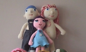 Artık malzemelerden bez bebek