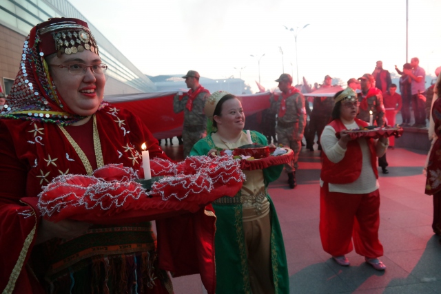 Engelli gençler "asker ocağı"na hazırlandı