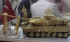 "15 Temmuz unutulmasın" diye tank maketini altınla kapladı