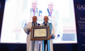 TBMM Başkanı Kahraman'a fahri doktora unvanı verildi