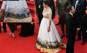 İsrailli bakandan Cannes'da skandal elbise