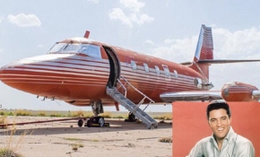 Elvis Presley'in özel uçağı açık artırmada