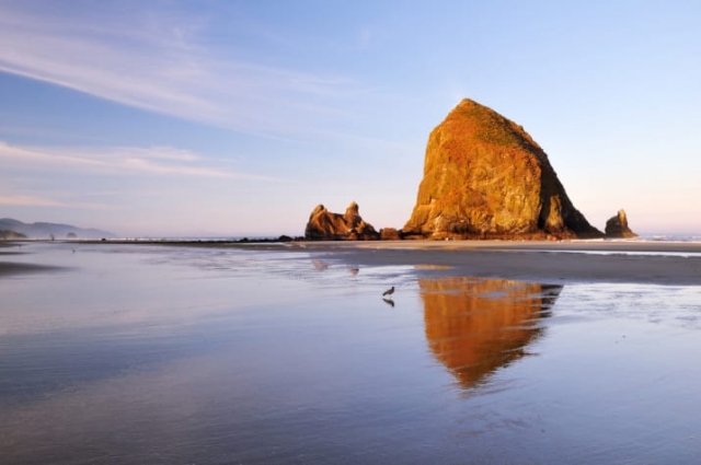 25. ABD - Haystack Rock (Saman Yığını Kayası)